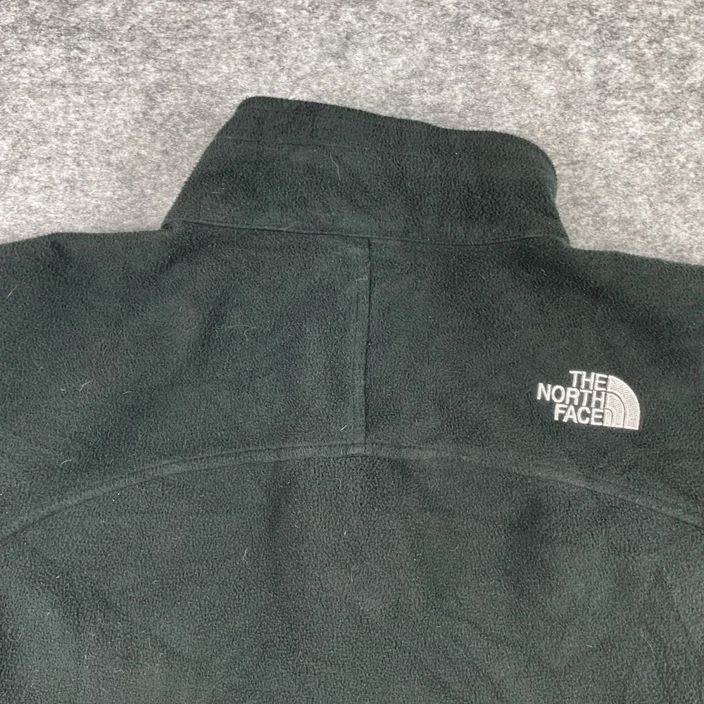 The North Face Fleece Jacket Mens M Black WindWall Full Zip Mesh Lined Outdoor